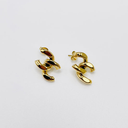 Ines Earrings - Gold