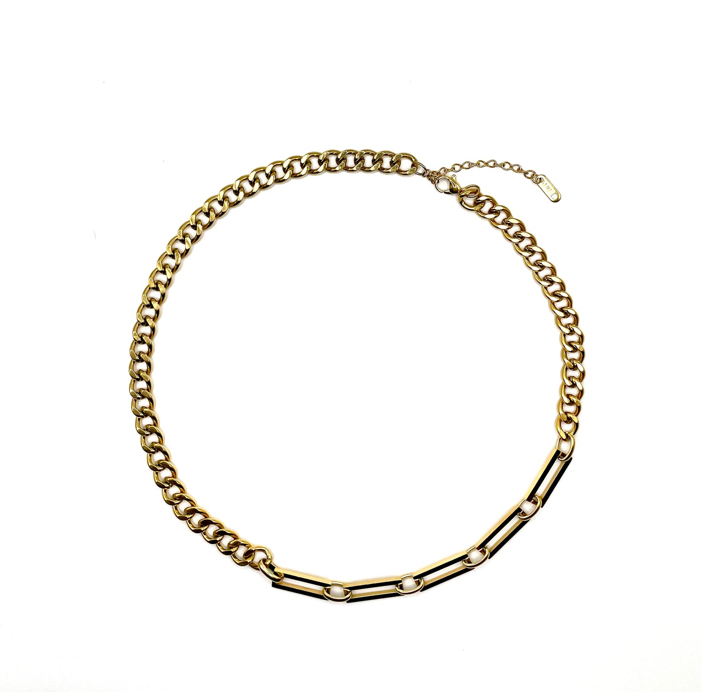 Collier chaîne mixte Faye