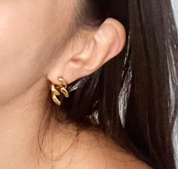 Ines earrings - Gold