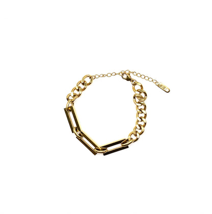 Faye Mixed Chain Bracelet